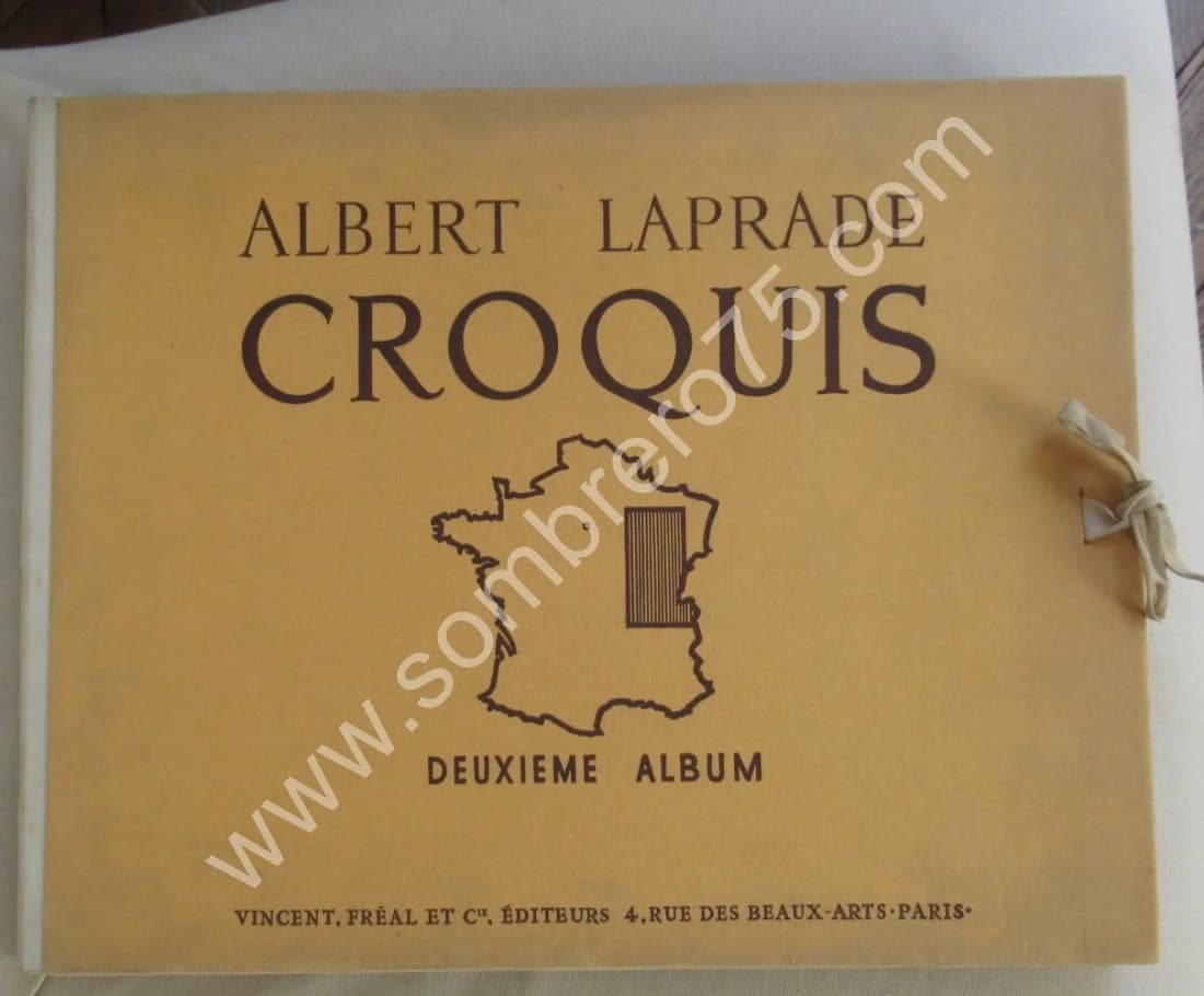 Croquis Deuxième Album - Région de l'Est. 1942