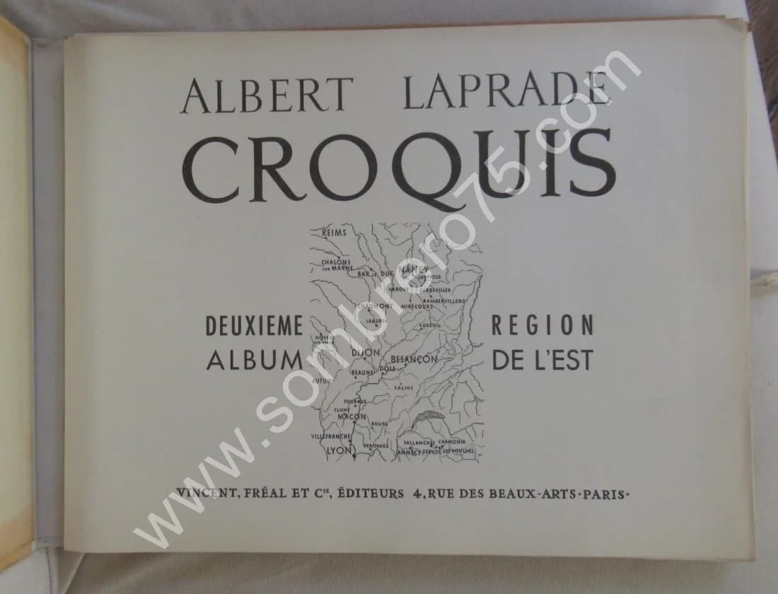 Croquis Deuxième Album - Région de l'Est. 1942 - Image 3