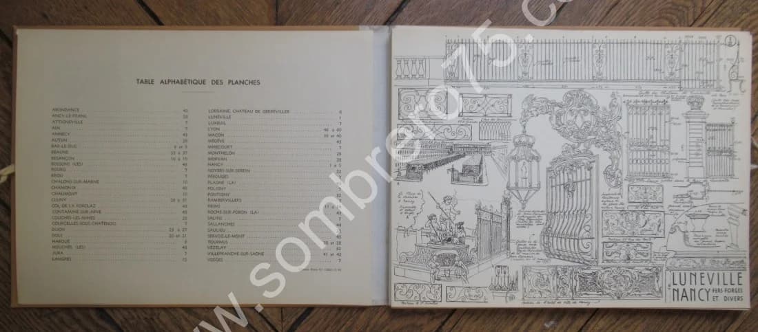 Croquis Deuxième Album - Région de l'Est. 1942 - Image 5