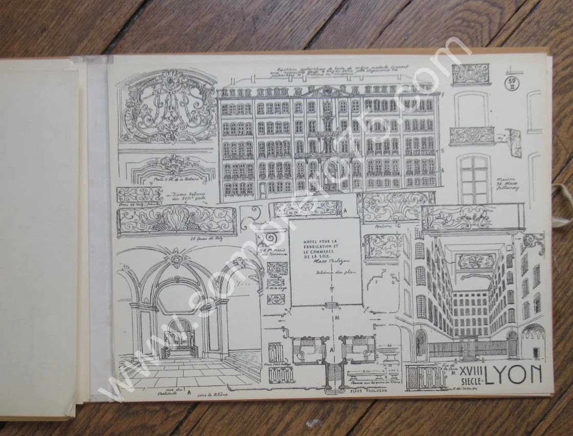 Croquis Deuxième Album - Région de l'Est. 1942 - Image 7