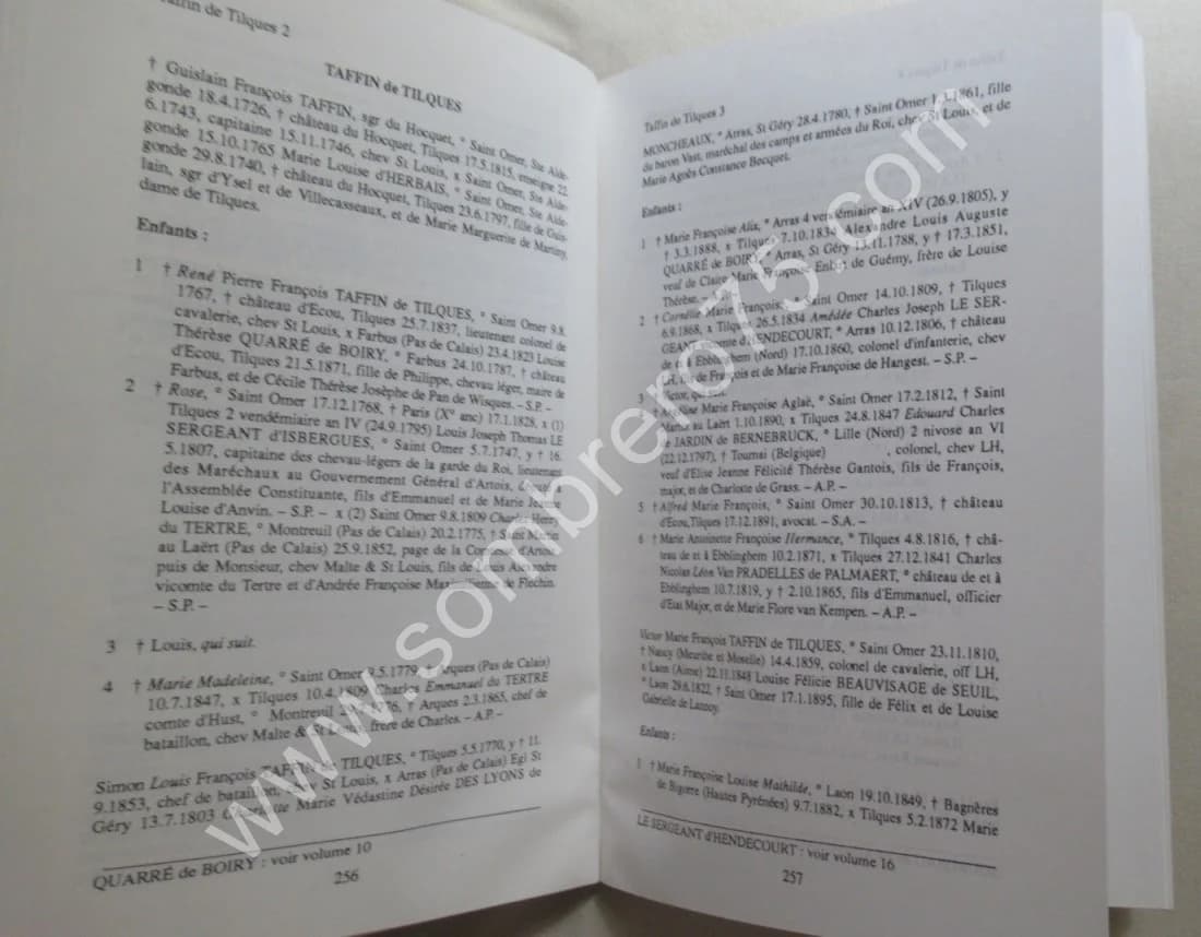 Etat de la Noblesse Subsistante 1940-1988. Vol 17 - Image 5