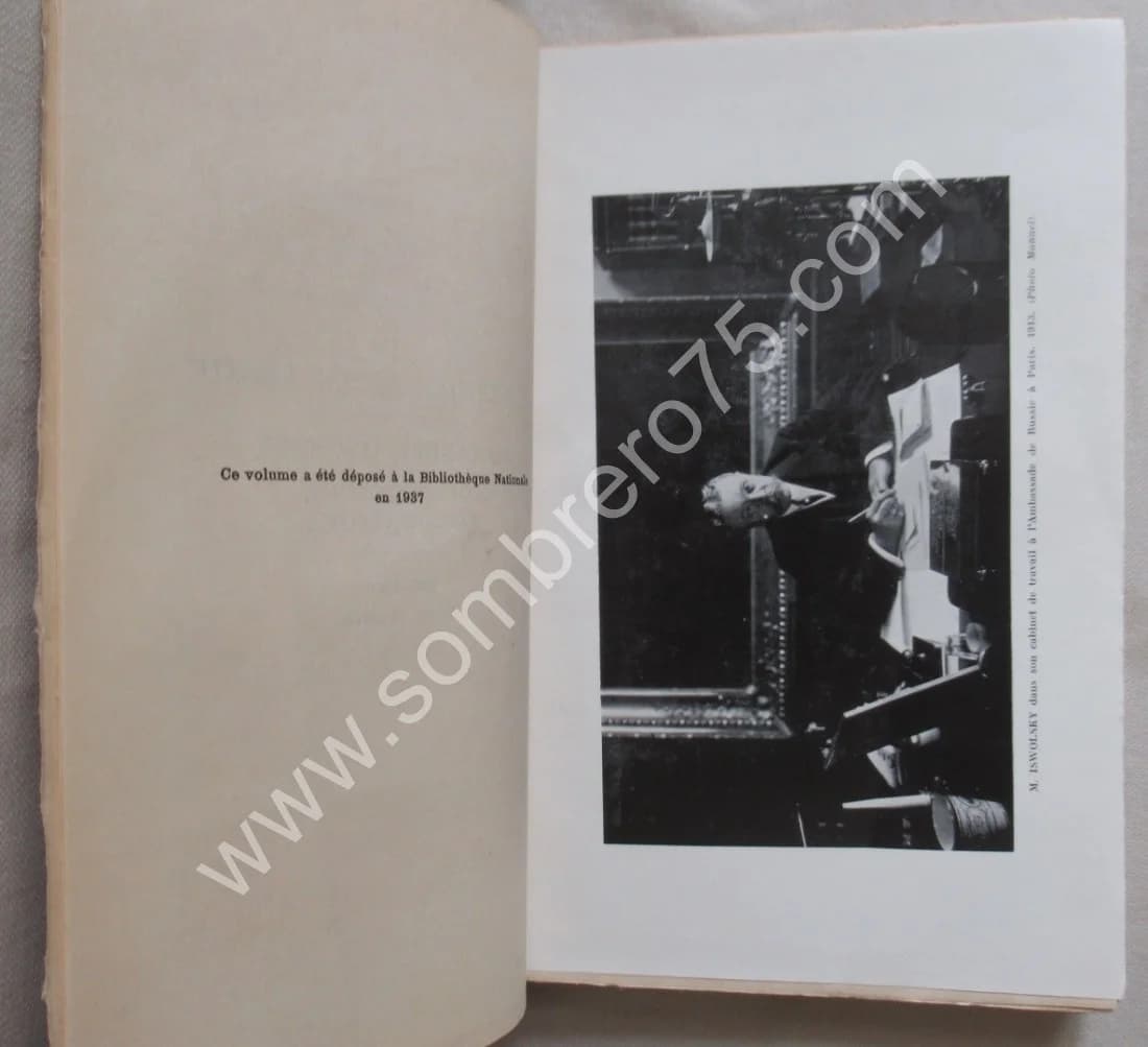 Au Service de la Russie. Correspondance Diplomatique Alex. ISWOLSKY - Image 4