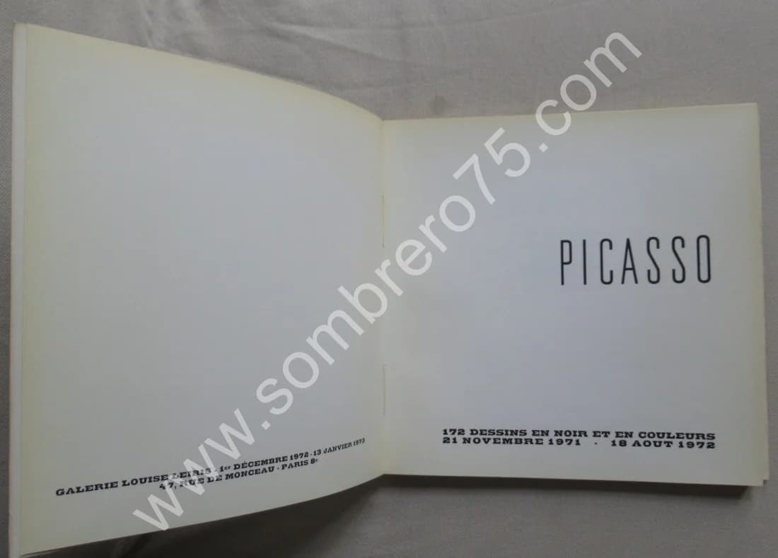 Picasso 172 Dessins en Noir et en Couleurs - Image 3