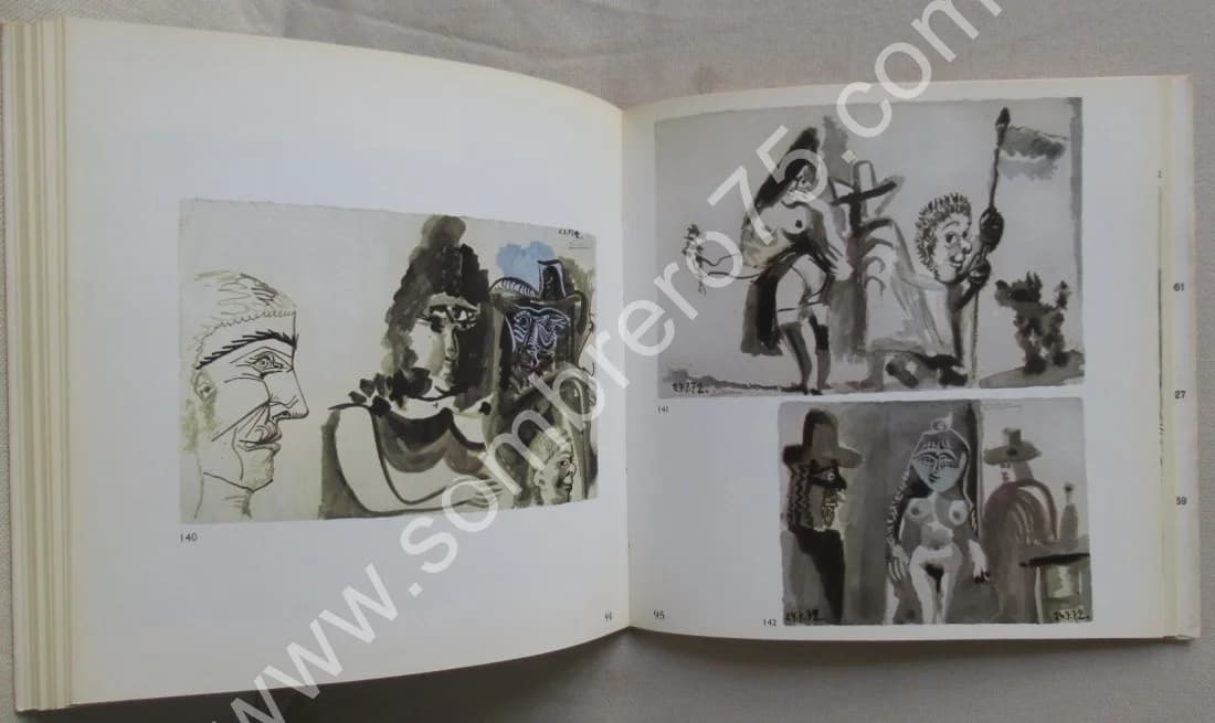 Picasso 172 Dessins en Noir et en Couleurs - Image 6
