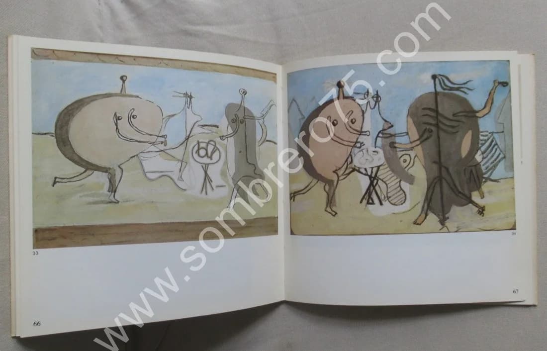 G. Braque et la Mythologie 1982. Galerie Leiris - Image 6