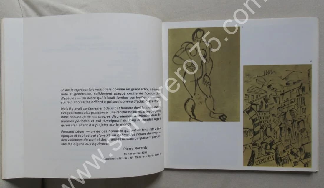 F Léger 75 Gouaches et Dessins 1911-1955. Galerie Leiris - Image 5