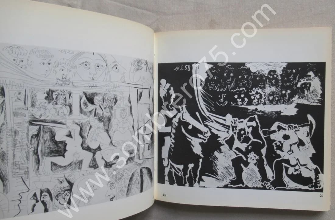 Picasso 156 Gravures Récentes. 1973 - Image 5