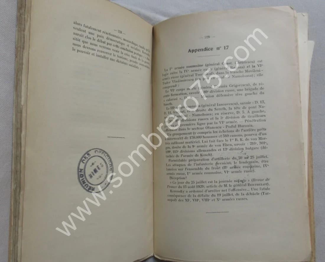 Campagnes de l'Armée Roumaine 1916-1919. Colonel BUJAC - Image 6