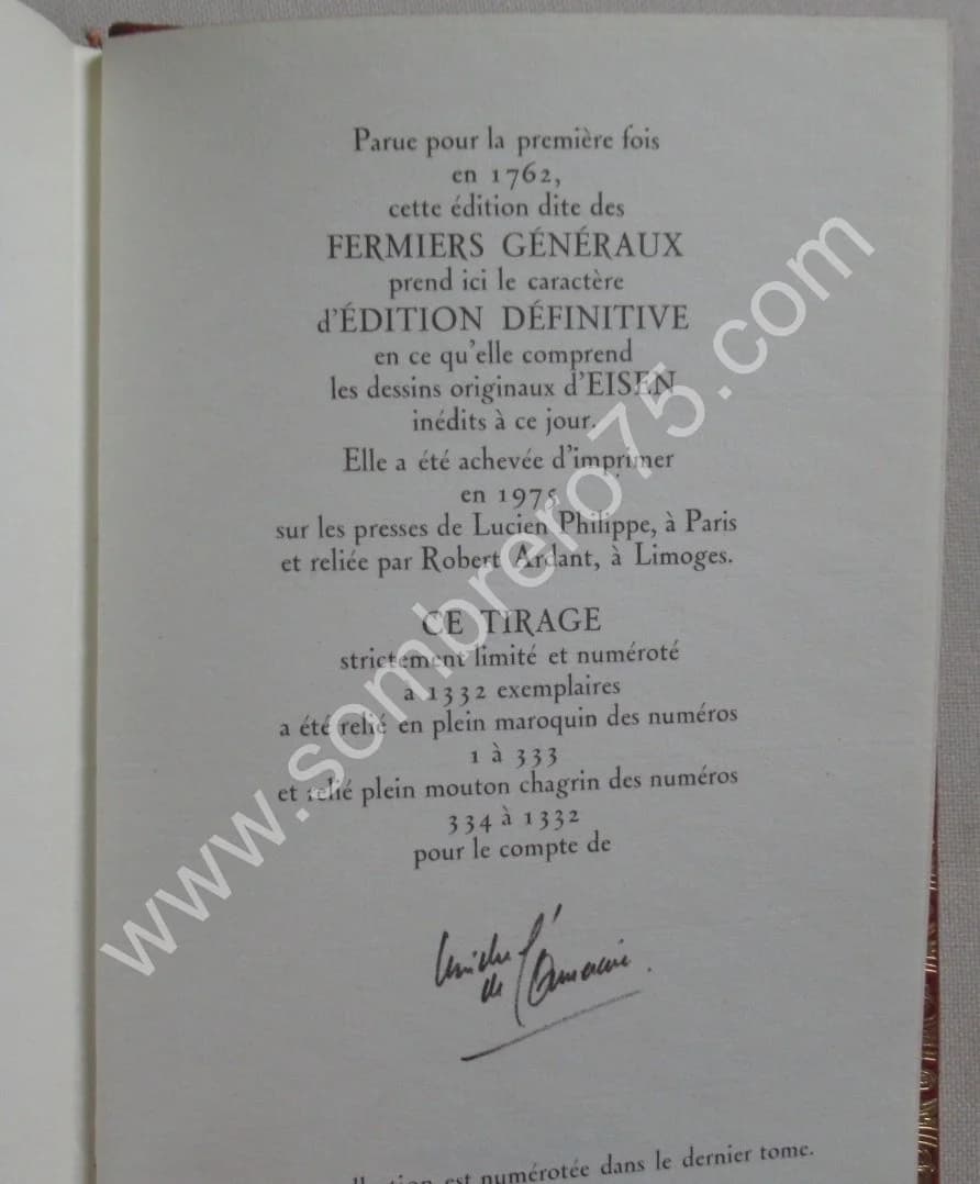 Contes de La Fontaine. 3 vol. Ed. Michel de L'Ormeraie - Image 10