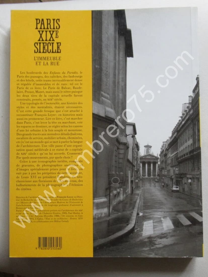 Paris XIXe siècle. L'Immeuble et la Rue. François Loyer - Image 9