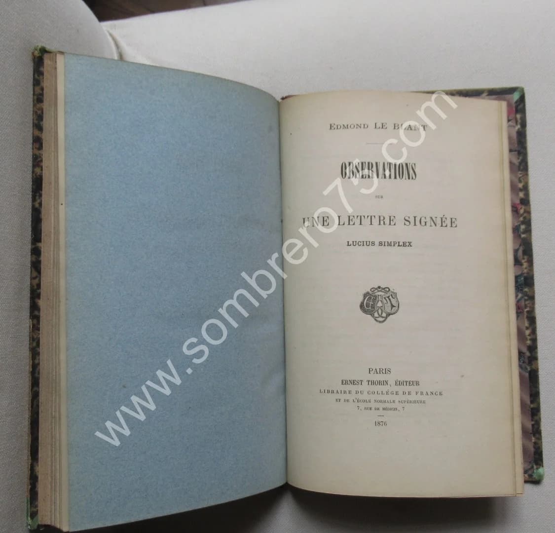 Premier Mémoire sur les Ruines de Ninive et autres textes. Fred. HOEFER - Image 6