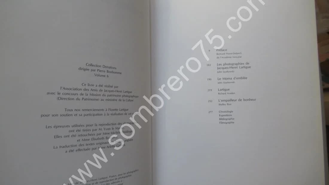 Jacques-Henri Lartigue - Le Choix du Bonheur - ( Richard Avedon, Szarkowski - Image 5