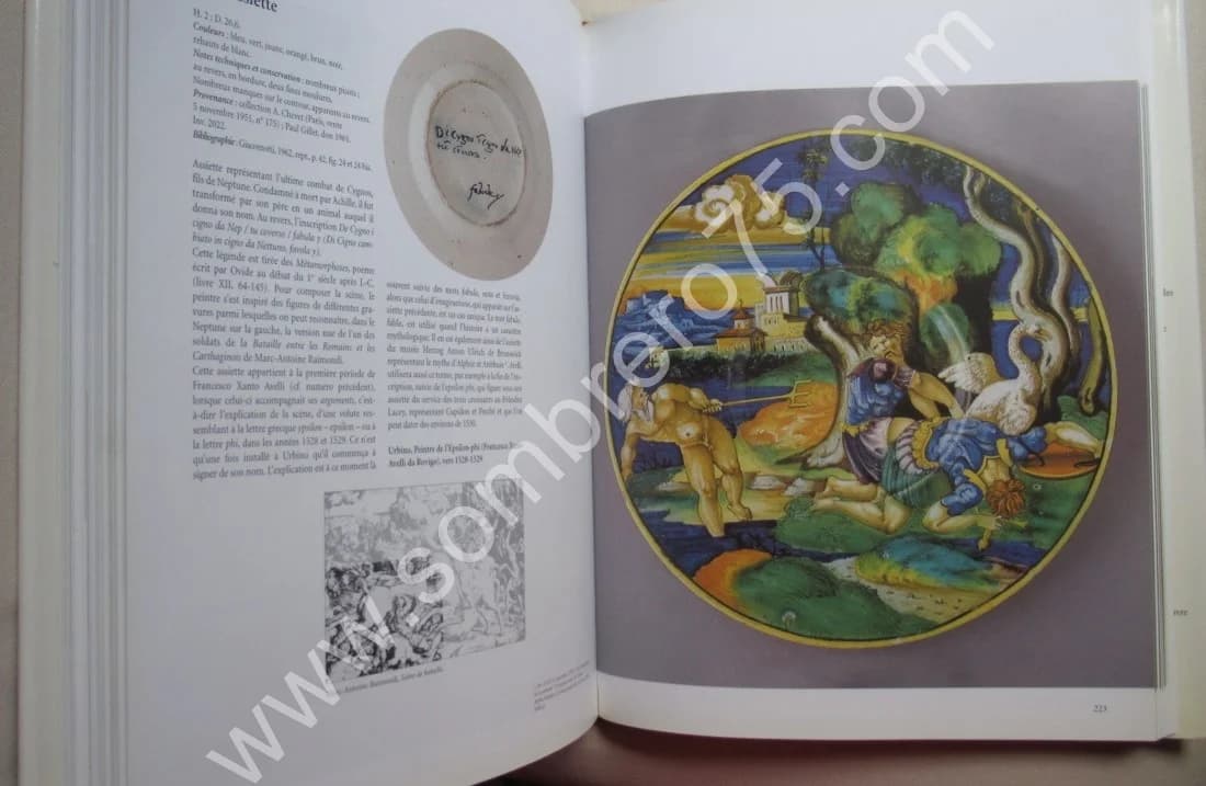 Majoliques Italiennes du Musée des Arts Décoratifs de Lyon - Image 7