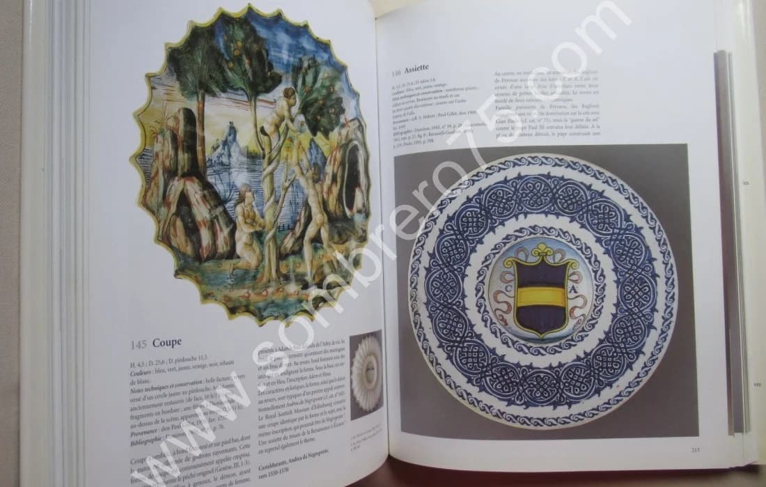 Majoliques Italiennes du Musée des Arts Décoratifs de Lyon - Image 8