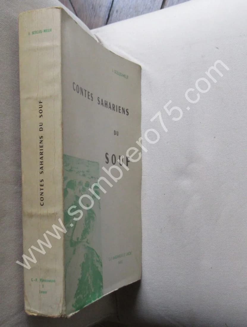 Contes Sahariens du Souf. J. SCELLES MILLIE - Image 2