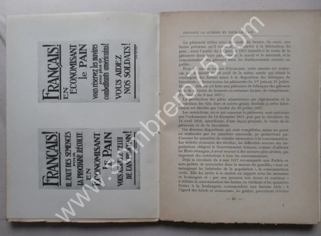 L'Effort du Ravitaillement Français pendant la Guerre 1914-1920 - Image 5