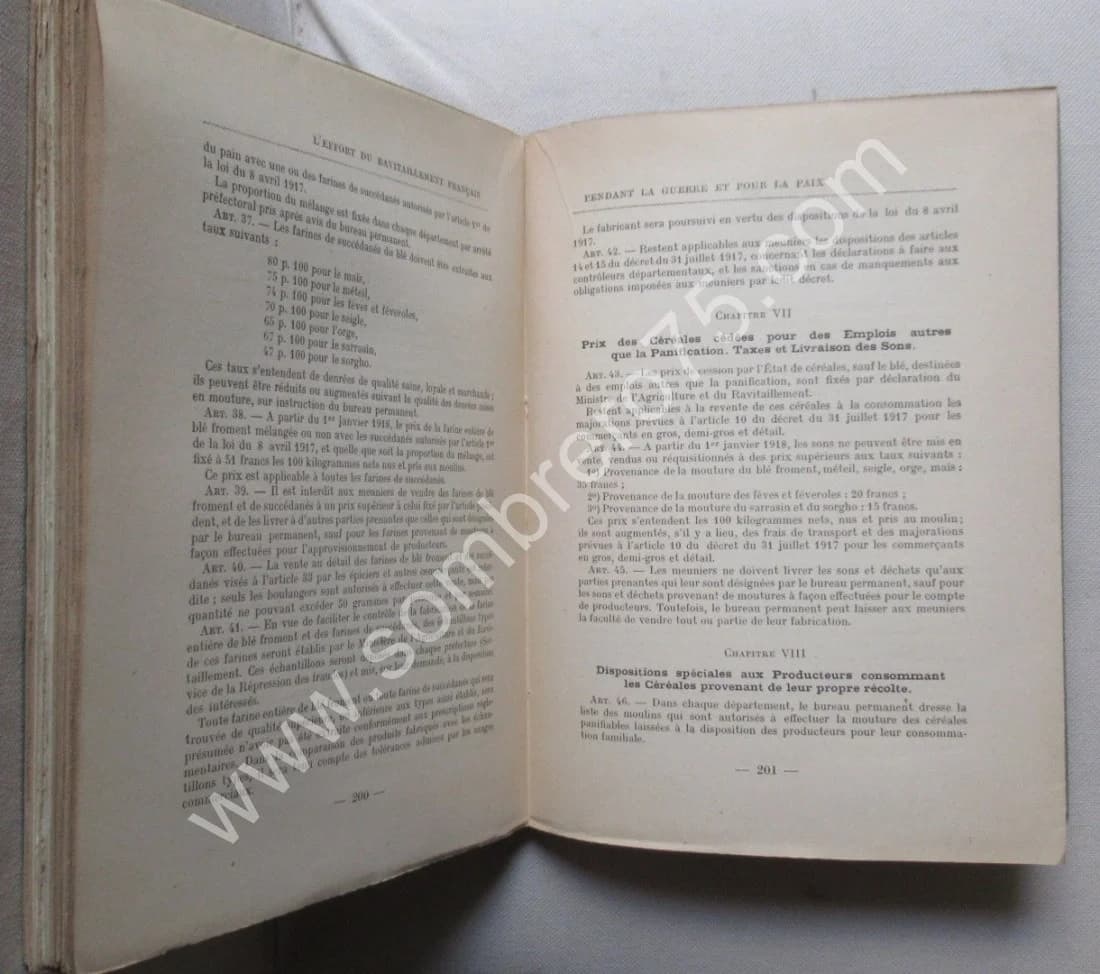 L'Effort du Ravitaillement Français pendant la Guerre 1914-1920 - Image 10