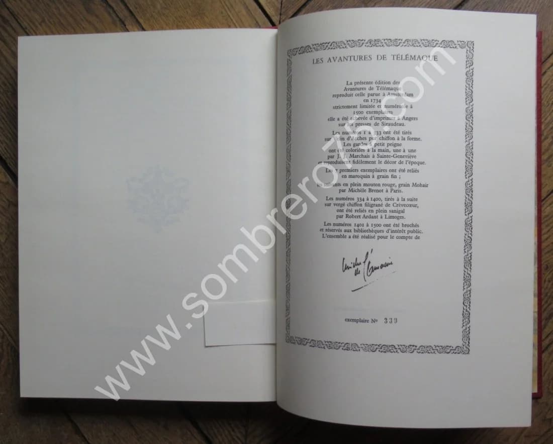 Les Avantures de Telemaque Fils d'Ulysse. Fenelon. M. de l'Ormeraie - Image 9