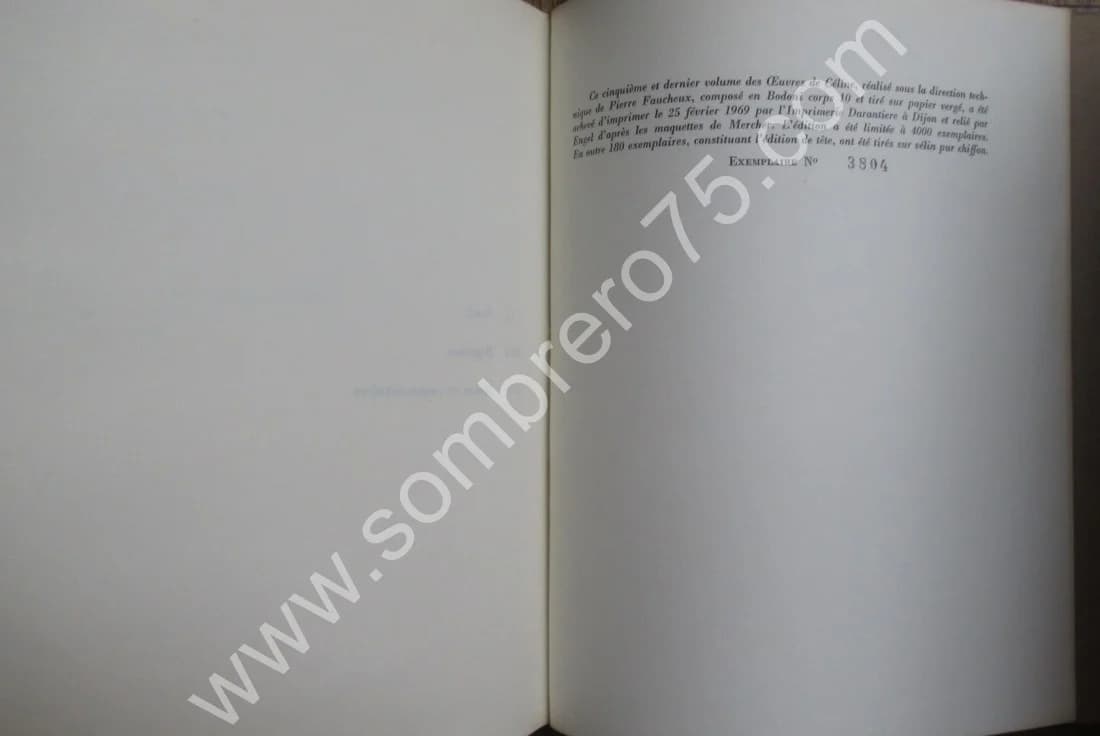 Louis Ferdinand Céline - Oeuvres. Ill. Claude Bogratchew - Image 8