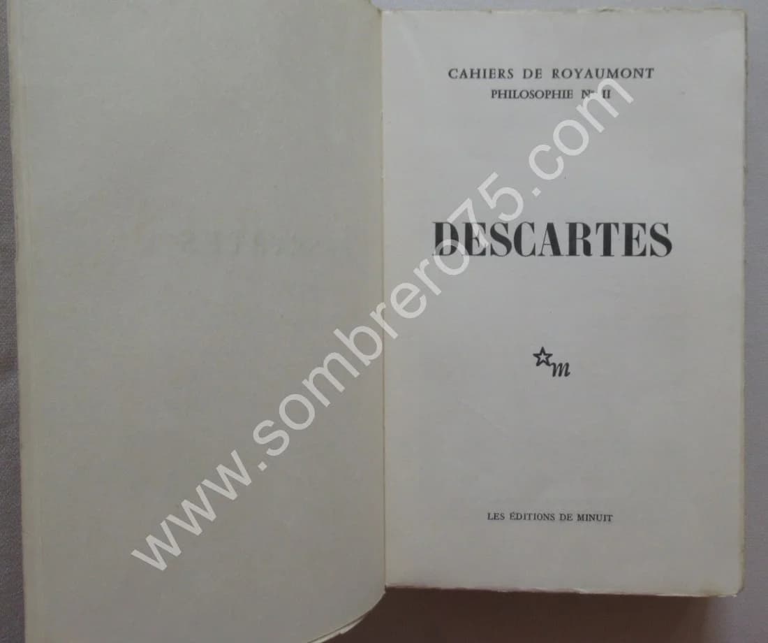 Descartes. Carnets de Royaumont - Image 3