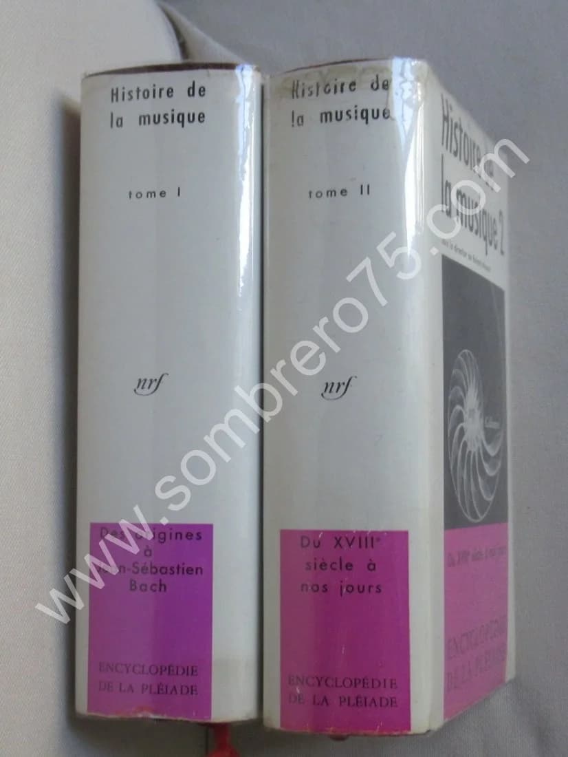 Histoire de la Musique. Pléiade - 2 Tomes - Image 2