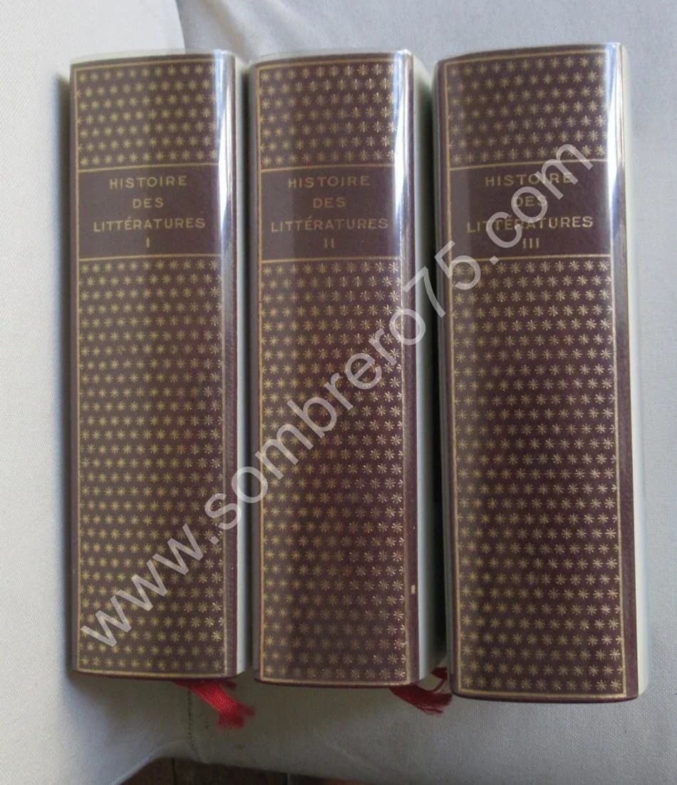 Histoire des Littératures. 3 volumes - Image 2