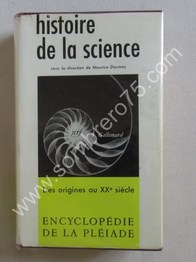 Histoire de la Science