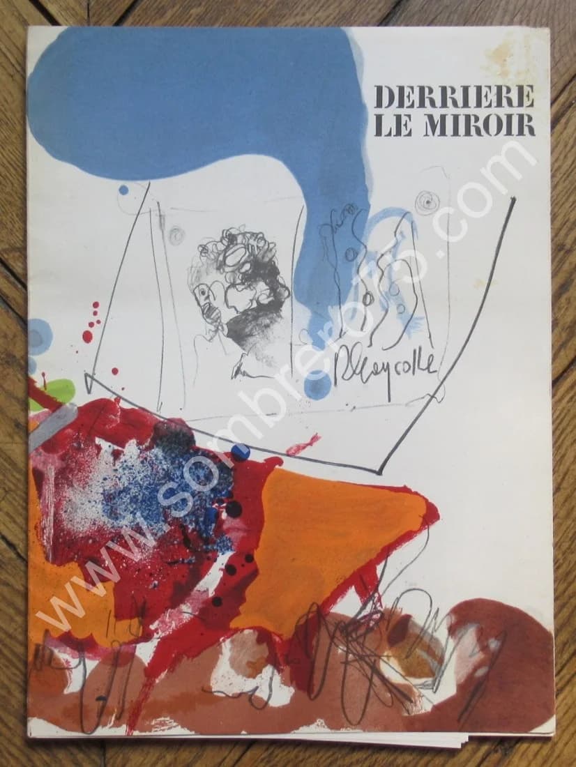 Paul REBEYROLLE. Derrière le Miroir N°163. Mars 1967. Litho