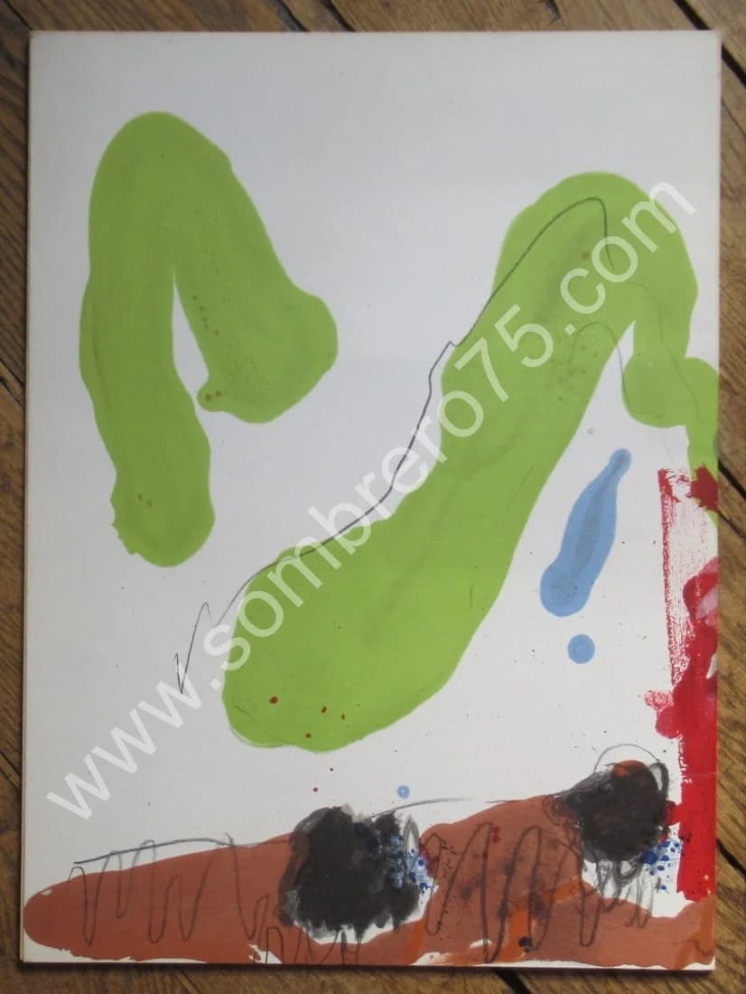 Paul REBEYROLLE. Derrière le Miroir N°163. Mars 1967. Litho - Image 2