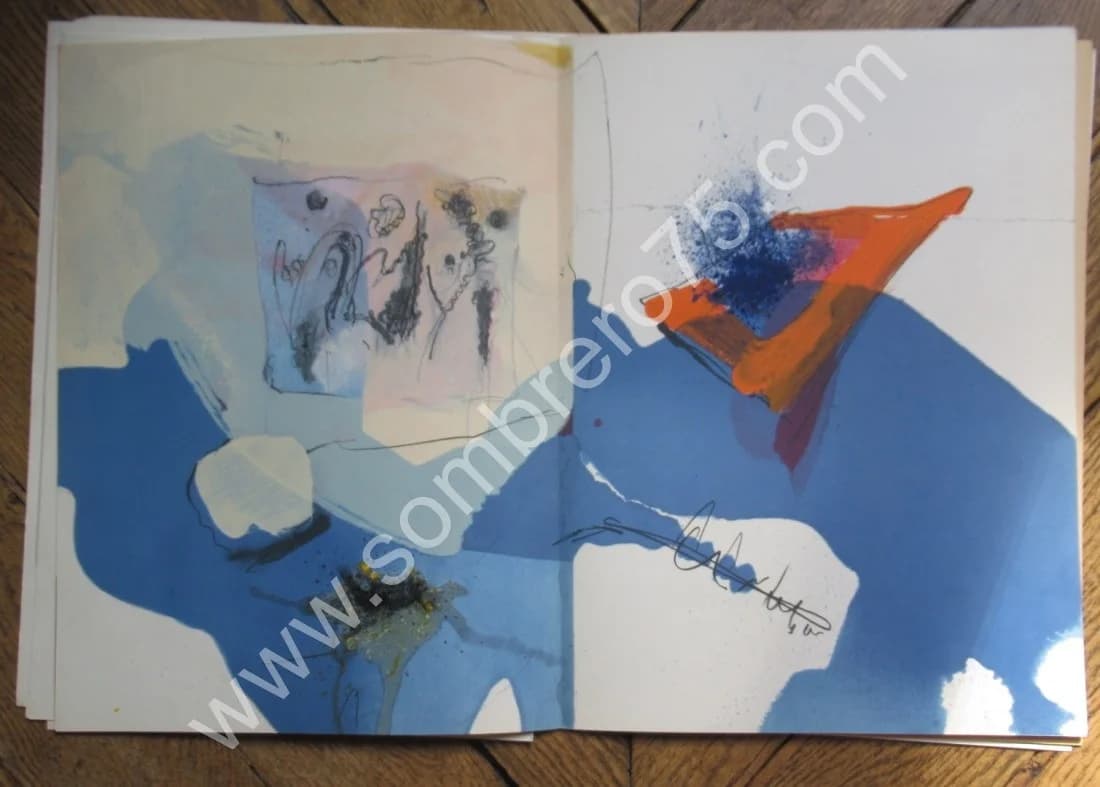 Paul REBEYROLLE. Derrière le Miroir N°163. Mars 1967. Litho - Image 6