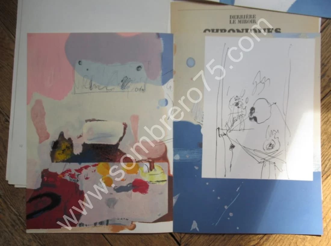 Paul REBEYROLLE. Derrière le Miroir N°163. Mars 1967. Litho - Image 7