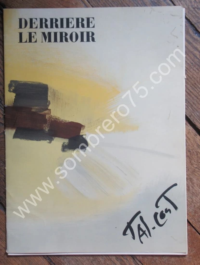TAL COAT - Derrière le Miroir N°114. 1959. Litho
