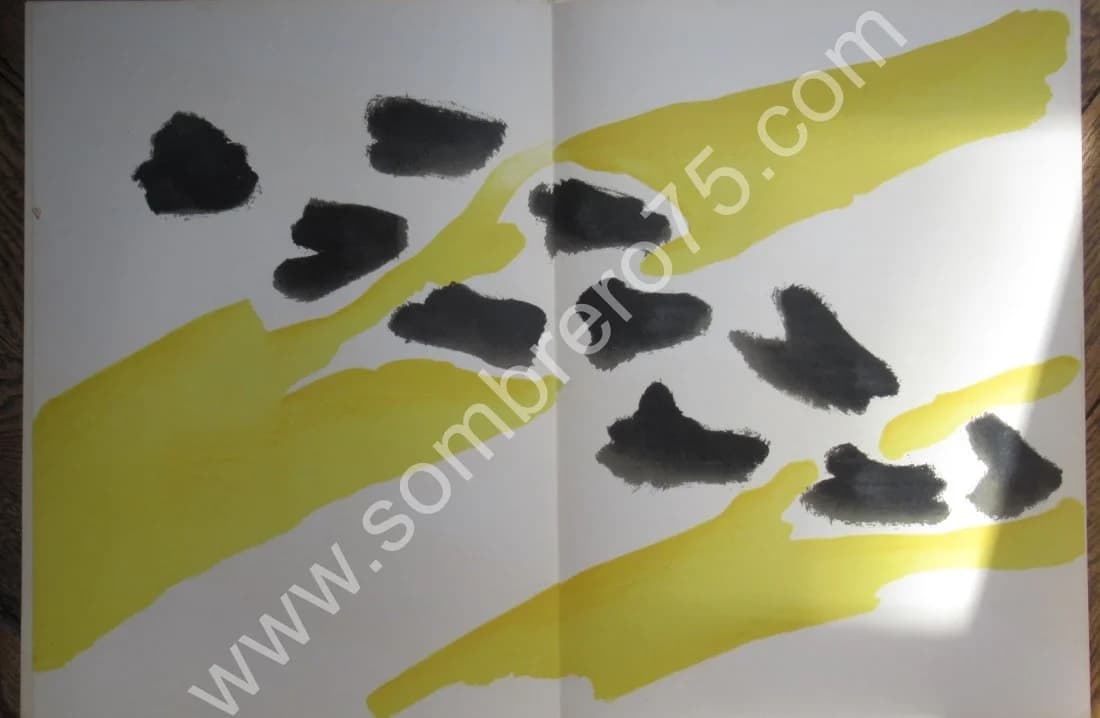 TAL COAT - Derrière le Miroir N°114. 1959. Litho - Image 4