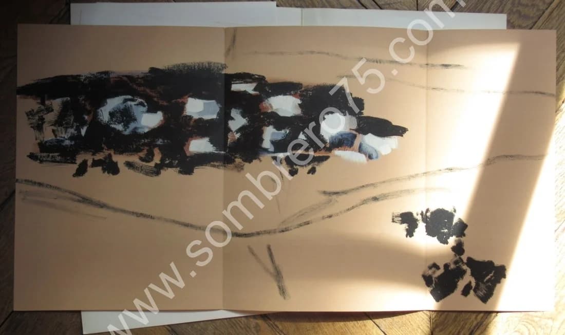 TAL COAT - Derrière le Miroir N°114. 1959. Litho - Image 7