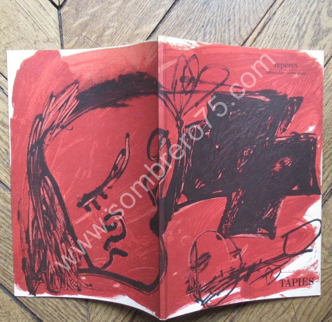 Tapiès - Repères N°18. Galerie. Lithos