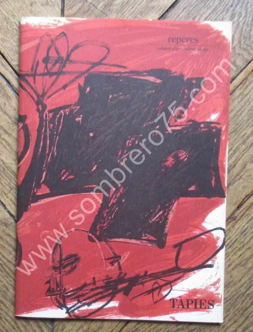 Tapiès - Repères N°18. Galerie. Lithos - Image 2