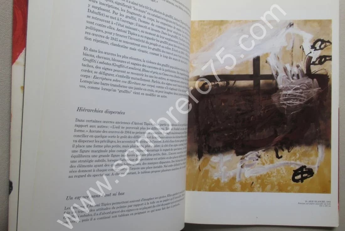 Tapiès - Repères N°18. Galerie. Lithos - Image 6