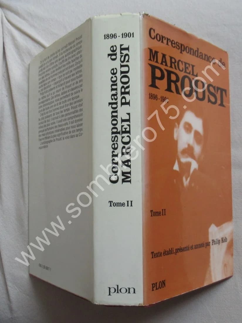 Correspondance de Marcel Proust 1896/1901. T. 2 Texte Établi et Annoté par KOLB Philip - Image 3