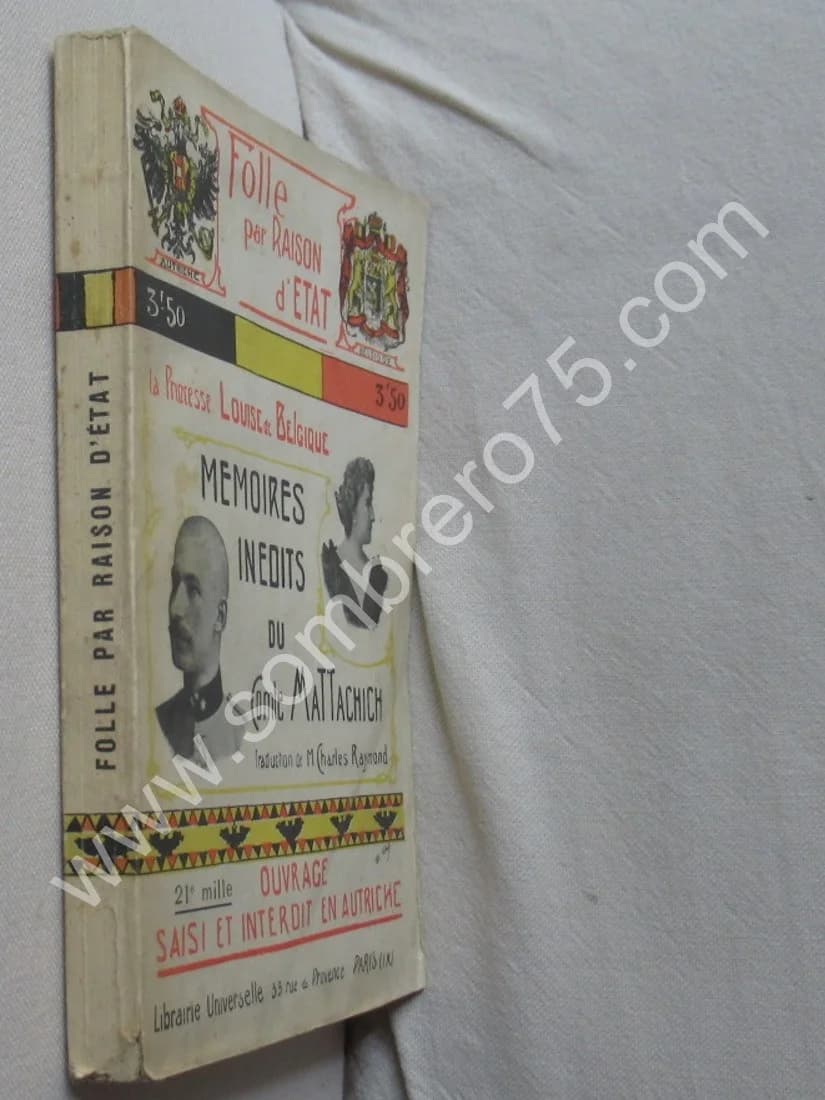 Mémoires inédits du Comte Mattachich - Image 2