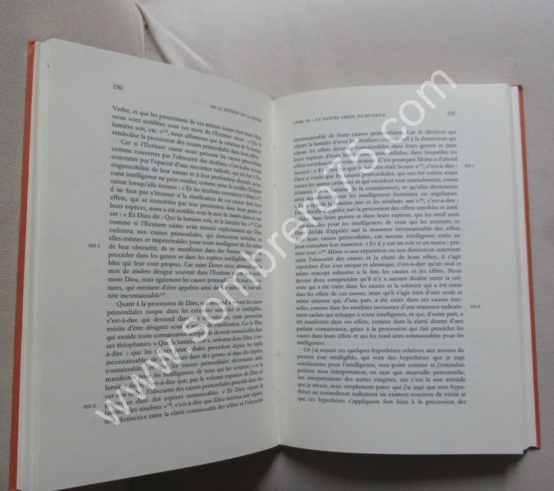 De la Division de la Nature: Periphyseon - Livre III - La Nature Créée Increatrice - Image 4