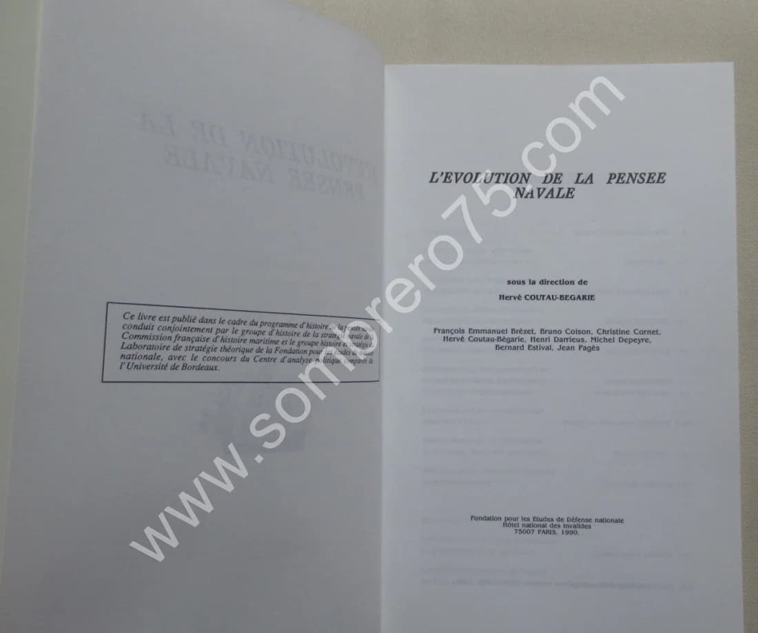 L'Evolution de la Pensée Navale - Image 3