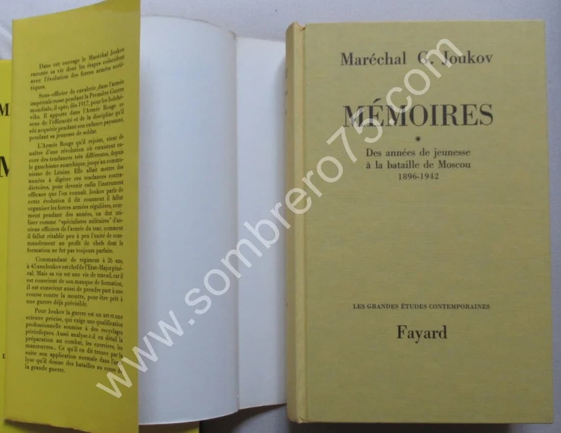 Mémoires 2 Tomes Maréchal - Image 3