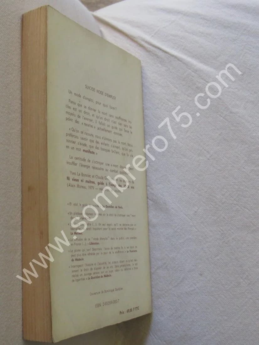 Suicide Mode d'Emploi. Histoire, technique, actualité - Image 6