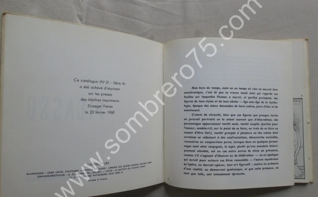 Picasso Dessins 1966-1967 - Image 3