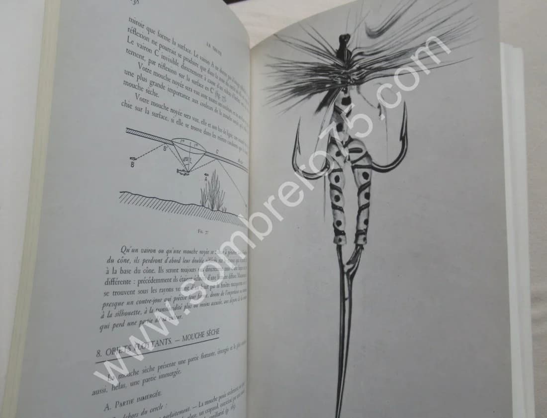 Truites Mouches Devons. Dr P BARBELLION 1948. Ex. H. C - Image 8