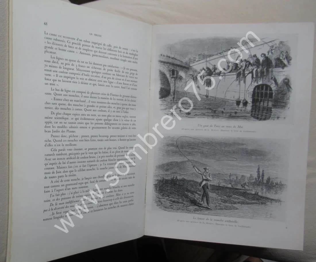 Truites Mouches Devons. Dr P BARBELLION 1948. Ex. H. C - Image 9