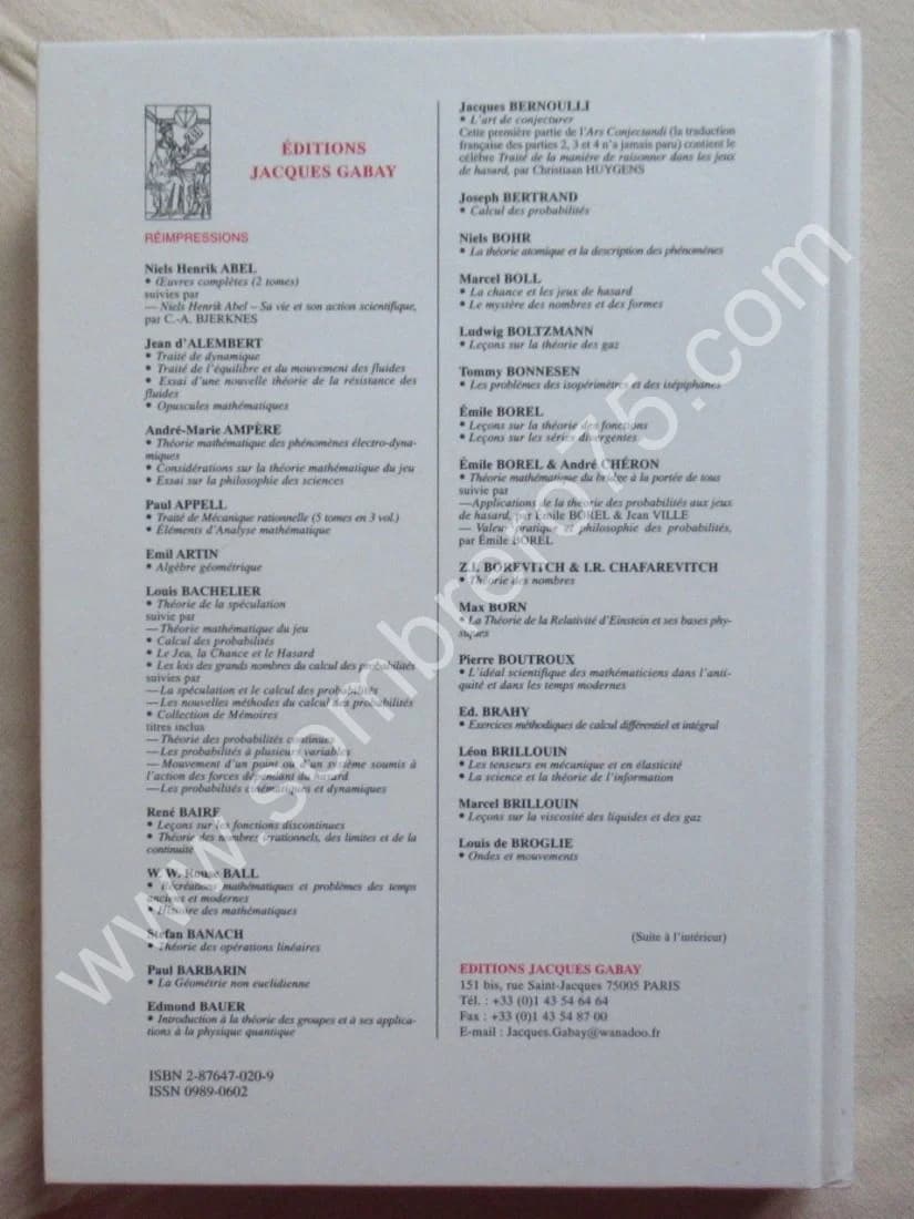Ecrits et Mémoires Mathématiques - Image 6