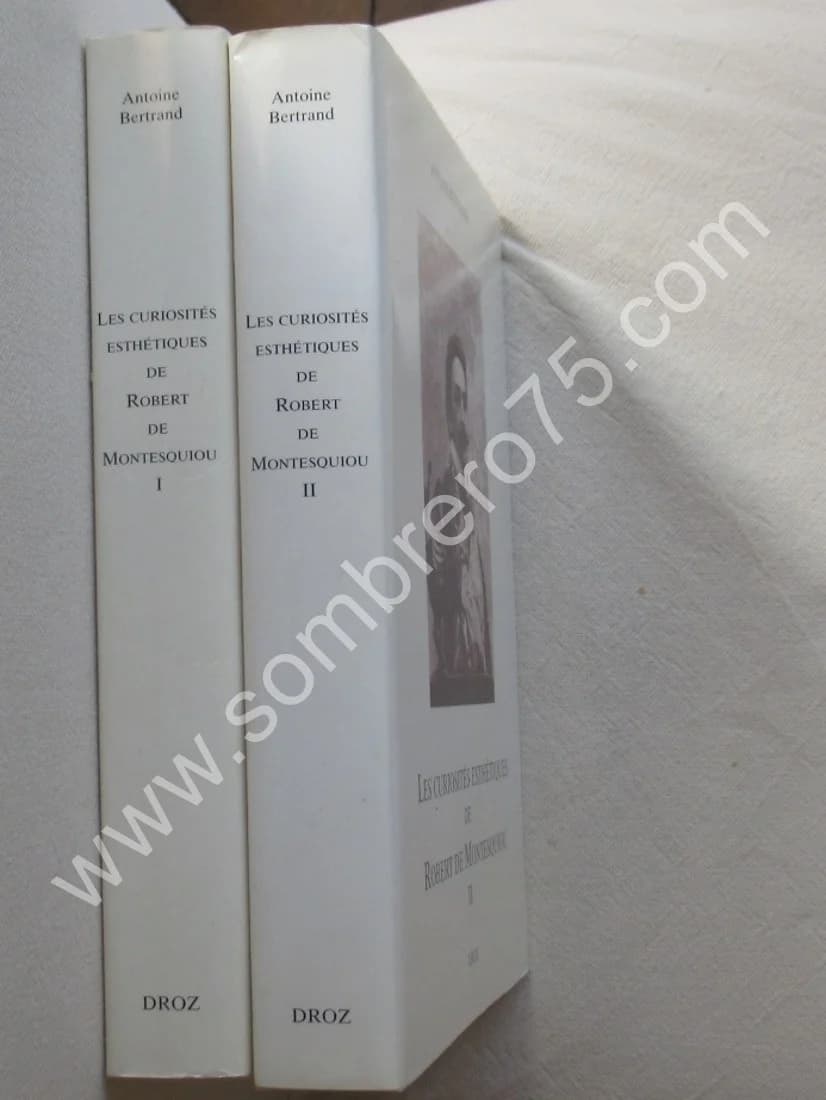 Les Curiosités Esthétiques de Robert de Montesquiou.. 2 Vol - Image 2