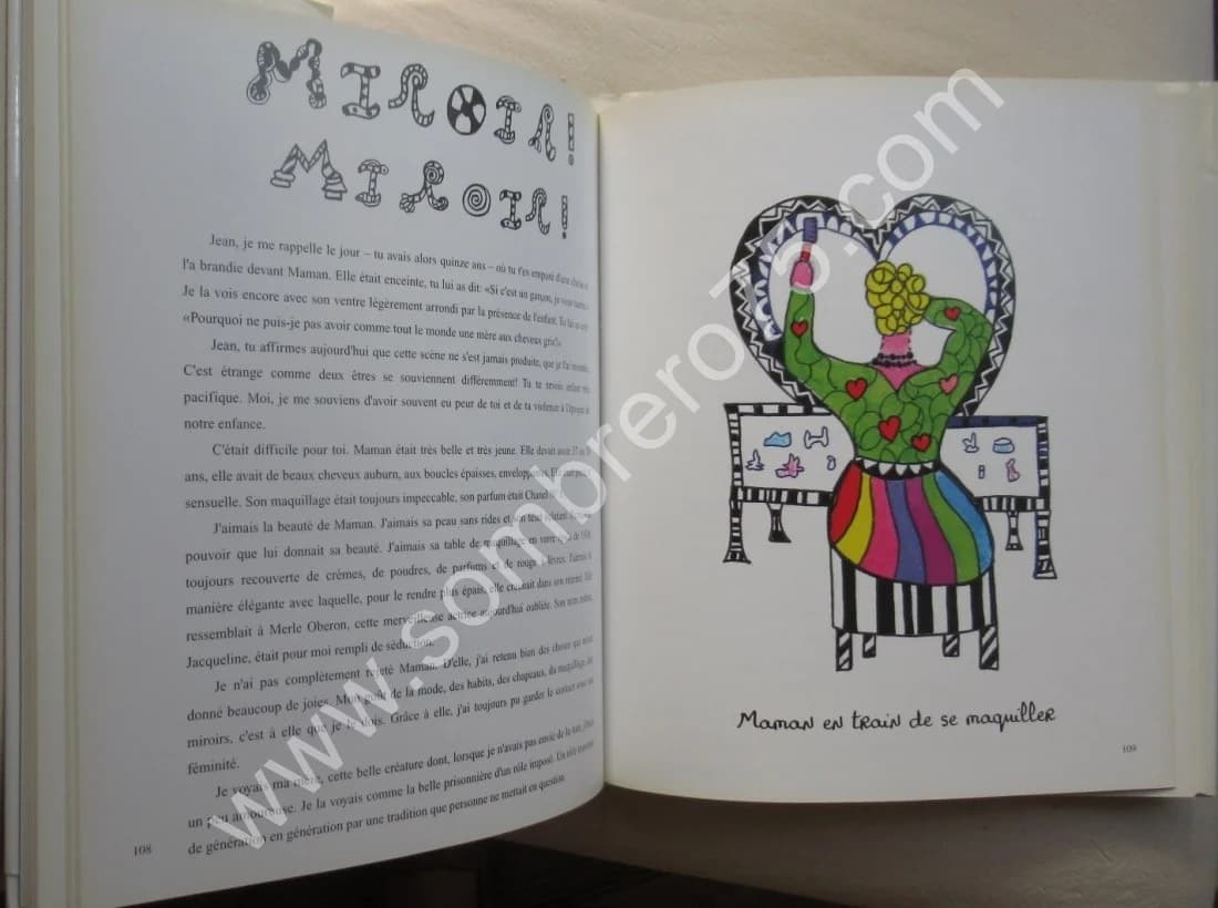 Traces. Une Autobiographie Remembering 2930-1949. Niki de Saint Phalle - Image 6