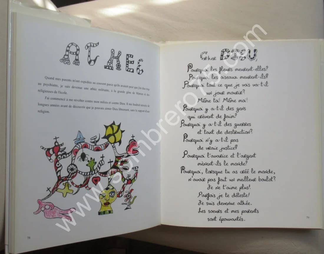 Traces. Une Autobiographie Remembering 2930-1949. Niki de Saint Phalle - Image 7